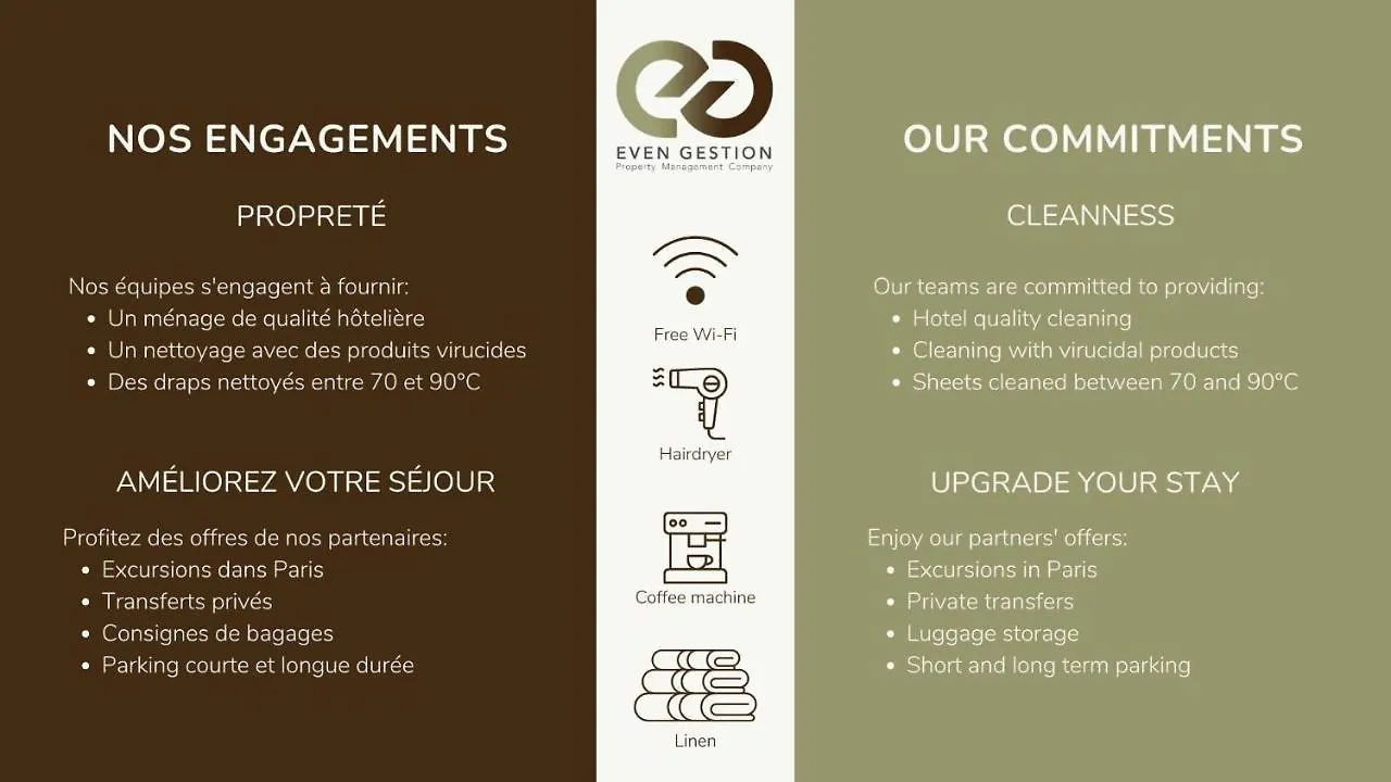 33#Studio 2Pers#Sevres-Lecourbe#Necker Paris Apartment